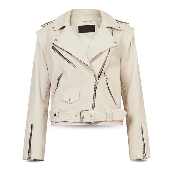 NWOT ALL SAINTS MORGAN 2-IN-1 BIKER JACKET - Picture 5 of 7